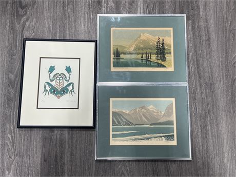 FIRST NATIONS PRINT & SIGNED LEP PRINTS BY WEBEL - 11”x13”