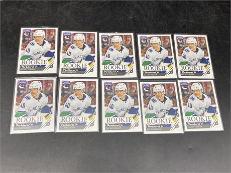 10 PETTERSSON ROOKIE CARDS