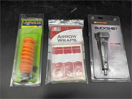 3 NEW HUNTING BOW ACCESSORIES
