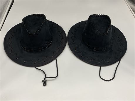 2 NEW COWBOY HATS