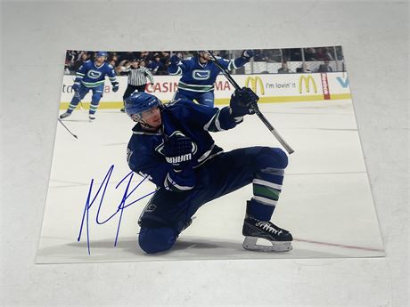 ALEX BURROWS SIGNED PICTURE 8”x10”