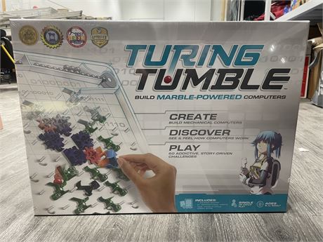 SEALED TURING TUMBLE - MARBLE POWERED COMPUTER