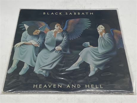 1980 PRESS BLACK SABBATH - HEAVEN AND HELL - EXCELLENT (E)