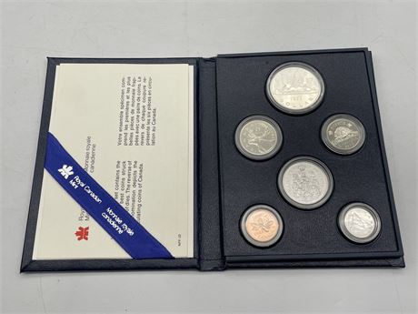 1983 ROYAL CANADIAN MINT UNCIRCULATED COIN SET