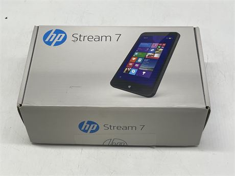 IN BOX HP STREAM 7 TABLET W/ CHARGING CORD