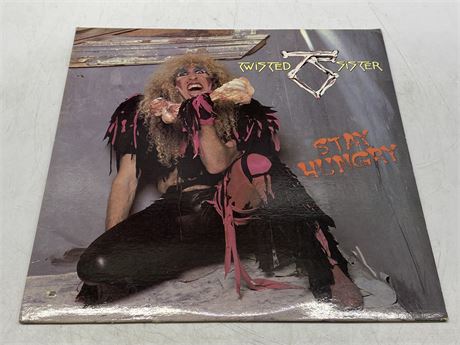 TWISTED SISTER - STAY HUNGRY W/OG INNER SLEEVE - VG*