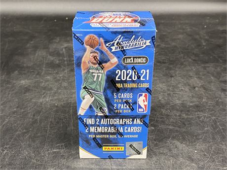 SEALED 2020/21 NBA PANINI DUNK PACK BOX (2 Packs)