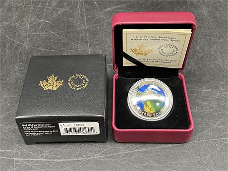 17’ $25 ROYAL CANADIAN MINT FINE SILVER COIN