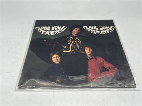 THE JIMI HENDRIX EXPERIENCE- ARE YOU EXPERIENCED UK FIRST PRESS - VG