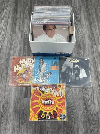 BOX OF RECORDS - GOOD CONDITION