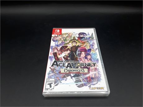 SEALED - THE GREAT ACE ATTORNEY - SWITCH