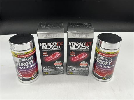 LOT OF NEW HYDROXYCUT PRODUCT