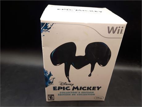 SEALED - EPIC MICKEY COLLECTORS EDITION - WII