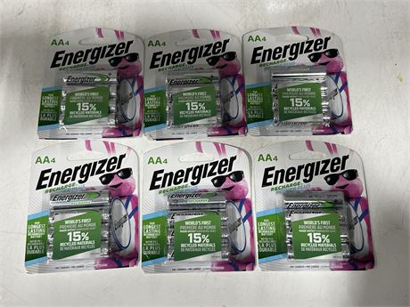 (NEW) AA4 ENERGIZER BATTERY PACKS
