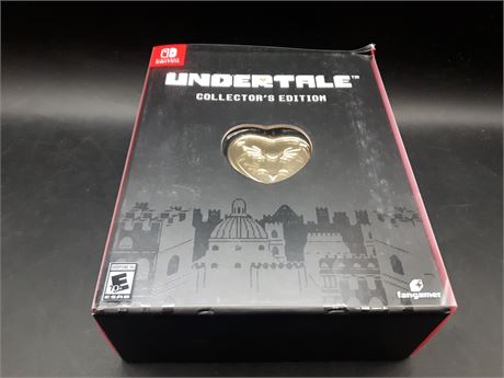 UNDERTALE COLLECTORS EDITION - VERY GOOD CONDITION - SWITCH