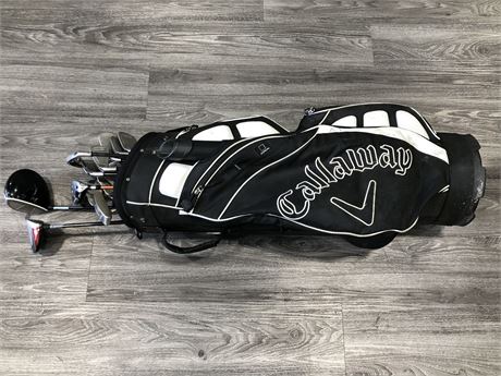 COMPLETE SET OF CALLAWAY GOLF CLUBS