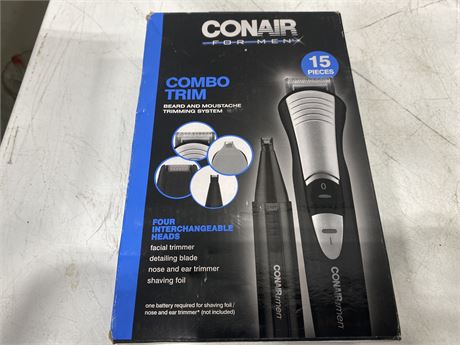 CONAIR BEARD AND MOUSTACHE TRIMMING KIT