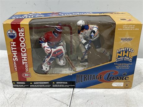 LIMITED NHL TWO PACK MCFARLANE NHL FIGURES IN BOX