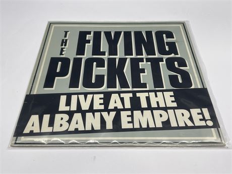 THE FLYING PICKETS - LIVE AT THE ALBANY EMPIRE - EXCELLENT (E)