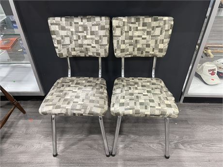 2 MCM CHAIRS