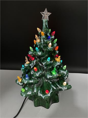 CERAMIC CHRISTMAS TREE (13”)