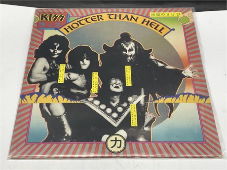 KISS - HOTTER THEN HELL - EXCELLENT (E)