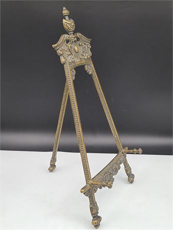 MADE IN ITALY BRASS PICTURE HOLDER (20.5"tall)
