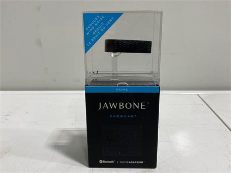 JAWBONE BLUETOOTH EARWEAR IN BOX
