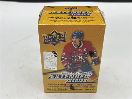 SEALED 2022/23 UD NHL EXTENDED SERIES BOX
