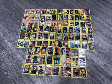 LOT OF VINTAGE TOPPS DICK TRACY CARDS