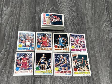 1977 TOPPS NBA CARDS - MINT COND.