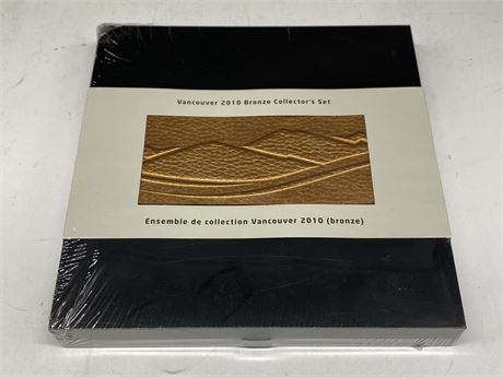 SEALED ROYAL CDN MINT VANCOUVER 2010 BRONZE COLLECTORS SET (Coins, pins, stamps)