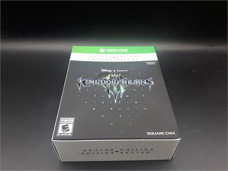 MINT - KINGDOM HEARTS 3 DELUXE EDITION - XBOX ONE