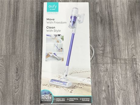 NEW EUFY BY ANKER CORDLESS STICK VACUUM CLEANER - RETAIL $399