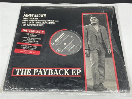 JAMES BROWN - THE PAYBACK E.P. - NEAR MINT (NM)