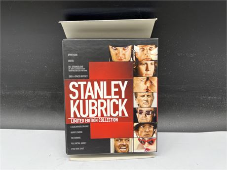 STANLEY KUBRICK LIMITED EDITION 10 DISC BLU RAY BOX SET