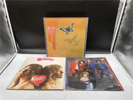 3 HEART RECORDS - VG (SLIGHTLY SCRATCHED)