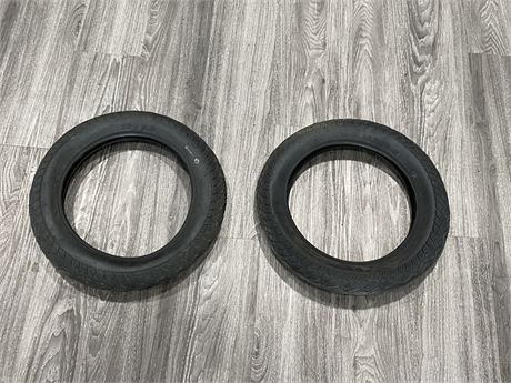 2 NEW MOPED / SCOOTER TIRES