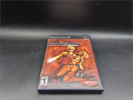 SHADOW HEARTS FROM THE NEW WORLD - CIB - VERY GOOD CONDITION - PS2