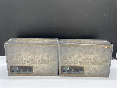 2 SEALED GAME OF THRONES COLLECTORS LOOT BOXES