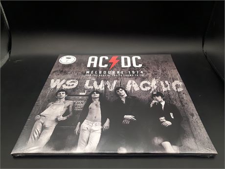 SEALED - AC/DC MELBOURNE 1974 - VINYL