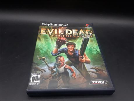 EVIL DEAD REGENERATION - EXCELLENT CONDITION - PS2