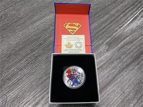 ROYAL CANADIAN MINT SUPERMAN 99.99 SILVER $20 COIN