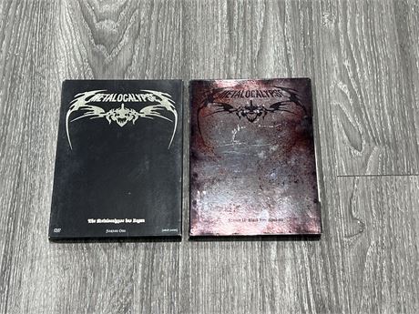 METALOCALYPSE SEASON 1 & 2 DVD SETS