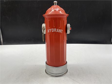 VINTAGE FIRE HYDRANT MUSICAL DECANTER