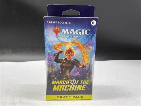 SEALED MAGIC THE GATHERING MARCH OF THE MACHINE DRAFT PACK
