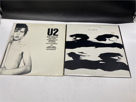 2 U2 RECORDS - EXCELLENT (E)
