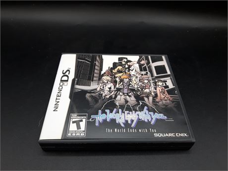 THE WORLD ENDS WITH YOU - EXCELLENT CONDITION - DS