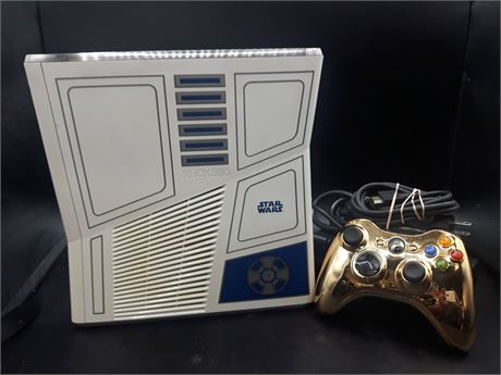 LIMITED EDITION STAR WARS XBOX 360 CONSOLE - EXCELLENT CONDITION