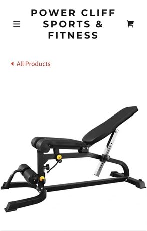 NEW HEAVY DUTY ADJUSTABLE WORKOUT BENCH - COMPLETE